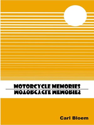 cover image of Motorcycle Memories